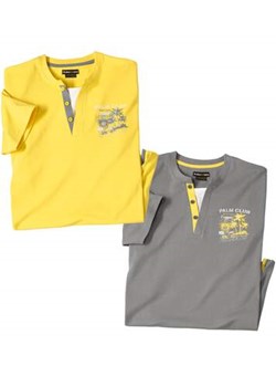 Zestaw 2 koszulek Palm Club ze sklepu Atlas For Men w kategorii T-shirty męskie - zdjęcie 172189758