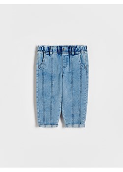 Reserved - Jeansy relaxed fit - niebieski ze sklepu Reserved w kategorii Spodnie i półśpiochy - zdjęcie 172189946
