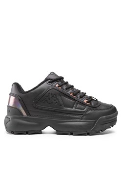 Sneakersy Kappa 242681GC Black 1111 ze sklepu eobuwie.pl w kategorii Buty sportowe damskie - zdjęcie 172191987