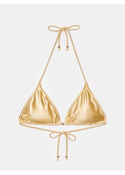 Mohito - Złota góra od bikini - złoty ze sklepu Mohito w kategorii Stroje kąpielowe - zdjęcie 172194376