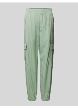 Spodnie cargo z marszczeniami model ‘Mabecca’ ze sklepu Peek&Cloppenburg  w kategorii Spodnie damskie - zdjęcie 172195358