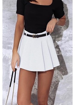 Spódnica - spodnie SOLINTA WHITE ze sklepu Ivet Shop w kategorii Spódnice - zdjęcie 172195535