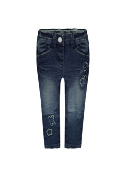 Dziewczęce spodnie jeansowe niebieskie ze sklepu 5.10.15 w kategorii Spodnie dziewczęce - zdjęcie 172195708