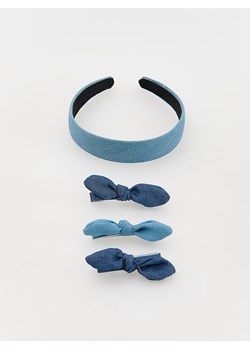 Reserved - Zestaw opaska i spinki do włosów - jasnoniebieski ze sklepu Reserved w kategorii Opaski dziecięce - zdjęcie 172197118