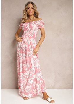 Różowa Sukienka Heravia ze sklepu Renee odzież w kategorii Sukienki - zdjęcie 172198109