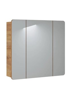 Podwieszana szafka łazienkowa z lustrem - Borneo 14X ze sklepu Edinos.pl w kategorii Szafki i regały łazienkowe - zdjęcie 172200345
