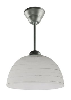 Szklana lampa wisząca E501-Cyrkonix - popiel ze sklepu Edinos.pl w kategorii Lampy wiszące - zdjęcie 172200355