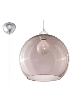Szklana lampa wisząca LED Lorenza 5X ze sklepu Edinos.pl w kategorii Lampy wiszące - zdjęcie 172201089