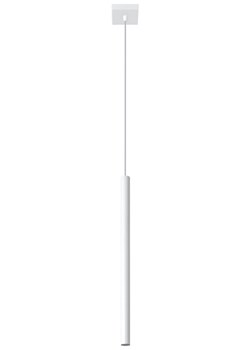 Pojedyncza lampa wisząca LED E852-Pastels - biały ze sklepu Edinos.pl w kategorii Lampy wiszące - zdjęcie 172201135