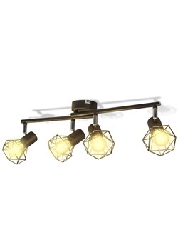 Regulowana lampa sufitowa LED loft - EX14-Toni ze sklepu Edinos.pl w kategorii Lampy sufitowe - zdjęcie 172201347