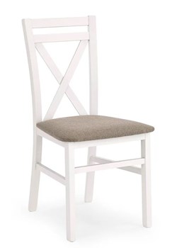 Krzesło skandynawskie krzyżak Vegas - Biały ze sklepu Edinos.pl w kategorii Krzesła - zdjęcie 172201378