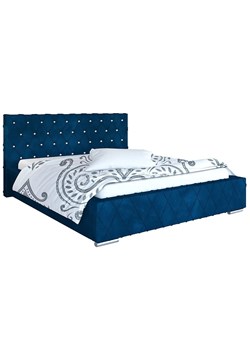 Pikowane łóżko małżeńskie 200x200 Loban 3X - 36 kolorów ze sklepu Edinos.pl w kategorii Łóżka i materace - zdjęcie 172202217