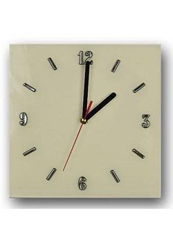 Szklany zegar ścienny Liptos 8R - 5 kolorów ze sklepu Edinos.pl w kategorii Zegary - zdjęcie 172202298