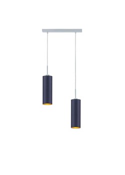 Lampa wisząca glamour na srebrnym stelażu - W7-H11 ze sklepu Edinos.pl w kategorii Lampy wiszące - zdjęcie 172202926