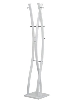 Podłogowy wieszak stojący Arlen 3X - biały ze sklepu Edinos.pl w kategorii Dom - zdjęcie 172202948