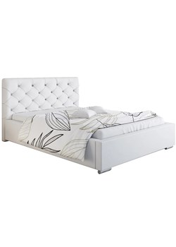 Pojedyncze łóżko ze schowkiem 120x200 Loran 2X - 36 kolorów ze sklepu Edinos.pl w kategorii Łóżka i materace - zdjęcie 172202956