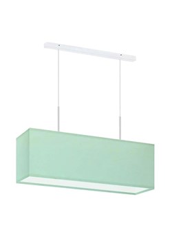 Lampa wisząca prostokątna na białym stelażu - L7-G68 ze sklepu Edinos.pl w kategorii Lampy wiszące - zdjęcie 172203089