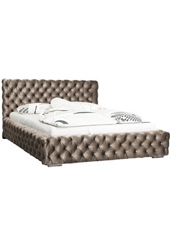 Dwuosobowe łóżko z pojemnikiem 200x200 Sari 3X - 36 kolorów ze sklepu Edinos.pl w kategorii Łóżka i materace - zdjęcie 172203399