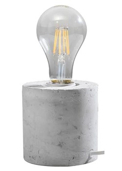 Betonowa lampka biurkowa w stylu loftowym - EX586-Salgadi ze sklepu Edinos.pl w kategorii Lampy stołowe - zdjęcie 172203897