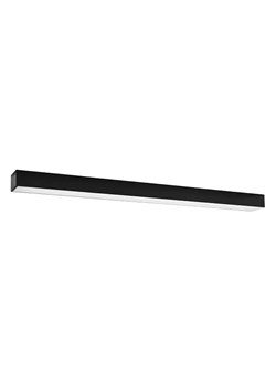 Czarny ledowy plafon biurowy 3000 K - EX627-Pini ze sklepu Edinos.pl w kategorii Lampy sufitowe - zdjęcie 172204255