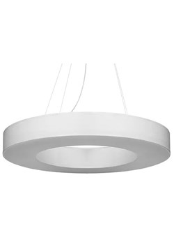 Biały minimalistyczny żyrandol nad stół - EX695-Saturni ze sklepu Edinos.pl w kategorii Lampy wiszące - zdjęcie 172204615