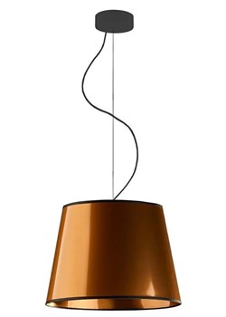 Miedziany żyrandol ze stożkowym abażurem - EX902-Tunier ze sklepu Edinos.pl w kategorii Lampy wiszące - zdjęcie 172205045