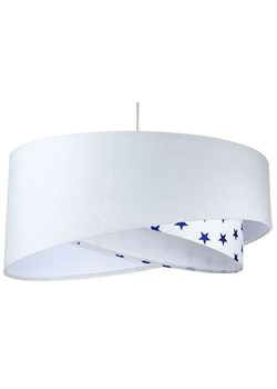 Biała lampa wisząca z gwiazdkami dla dziecka - EXX10-Elza ze sklepu Edinos.pl w kategorii Lampy dziecięce - zdjęcie 172205808