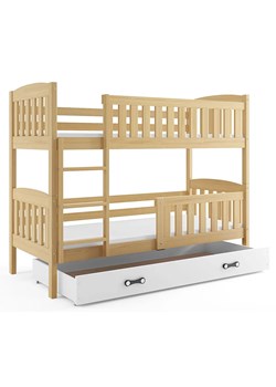 Sosnowe łóżko dziecięce piętrowe 80x190 - Celinda 2X ze sklepu Edinos.pl w kategorii Łóżka dziecięce - zdjęcie 172206407