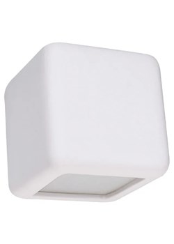 Biały kwadratowy kinkiet ceramiczny - EXX195-Nestis ze sklepu Edinos.pl w kategorii Lampy ścienne - zdjęcie 172206677