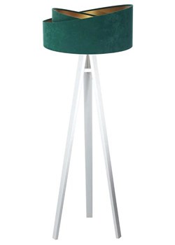 Zielono-biała lampa stojąca trójnóg Z6-Z37 ze sklepu Edinos.pl w kategorii Lampy podłogowe - zdjęcie 172206817
