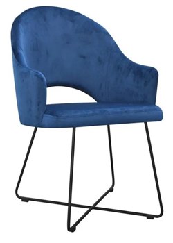 Tapicerowany fotel z podłokietnikami Jorti 4X - 68 kolorów ze sklepu Edinos.pl w kategorii Fotele - zdjęcie 172207446