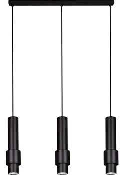 Czarna lampa wisząca tuby nad stół - S071-Tedi ze sklepu Edinos.pl w kategorii Lampy wiszące - zdjęcie 172207858