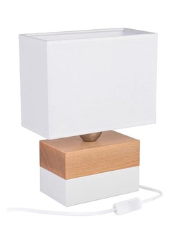 Biała lampka na biurko dla dzieci - S188-Kaspi ze sklepu Edinos.pl w kategorii Lampy stołowe - zdjęcie 172208595