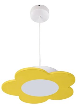 Żółta lampa wisząca kwiat dla dziewczynki - S200-Deliza ze sklepu Edinos.pl w kategorii Lampy dziecięce - zdjęcie 172208668