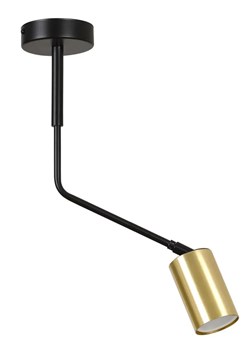 Czarna industrialna lampa sufitowa - D058-Rafio ze sklepu Edinos.pl w kategorii Lampy sufitowe - zdjęcie 172208695