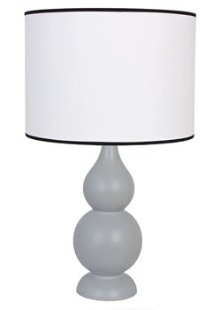 Szara lampka stołowa skandynawska - S223-Moniza ze sklepu Edinos.pl w kategorii Lampy stołowe - zdjęcie 172208815