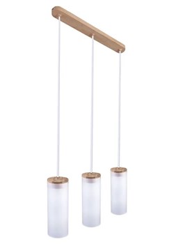 Biała skandynawska lampa wisząca nad stół - S238 D0-P53 ze sklepu Edinos.pl w kategorii Lampy wiszące - zdjęcie 172208866
