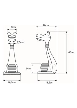 Żółta lampka LED piesek na biurko dla dzieci - 6X S249 E7-P75 - id: 19320 - marki Lumes - 172209077 Żółta lampka LED piesek na biurko dla dzieci - 6X S249 E7-P75 ze sklepu Edinos.pl w kategorii Lampy dziecięce - zdjęcie 172209077