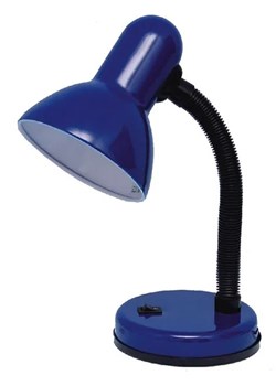Niebieska lampka do biurka z ruchomym ramieniem - S271-Walia ze sklepu Edinos.pl w kategorii Lampy stołowe - zdjęcie 172209579