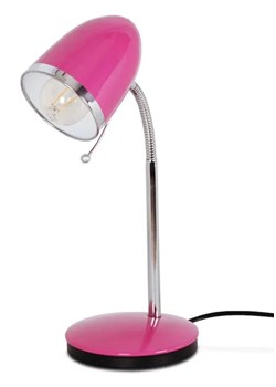 Różowa dziewczęca lampka biurkowa - S272-Harlet ze sklepu Edinos.pl w kategorii Lampy stołowe - zdjęcie 172209588