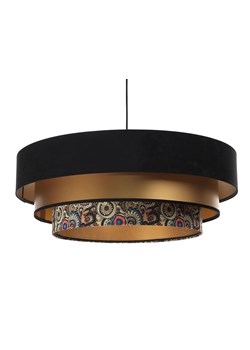 Czarno złota elegancka lampa wisząca nad stół 4X S448 Masero ze sklepu Edinos.pl w kategorii Lampy wiszące - zdjęcie 172212009