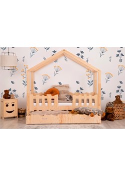 Łóżko dziecięce domek z szufladą - Kiren 5X ze sklepu Edinos.pl w kategorii Łóżka dziecięce - zdjęcie 172212069