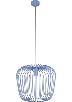 Niebieska druciana lampa wisząca młodzieżowa - S547-Pafi ze sklepu Edinos.pl w kategorii Lampy wiszące - zdjęcie 172212627