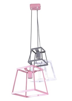 Dziecięca lampa wisząca geometryczna - 4X S553 T7-B84 ze sklepu Edinos.pl w kategorii Lampy wiszące - zdjęcie 172212656