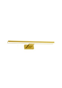 Złoty kinkiet LED łazienkowy - N014-Folind 13,8W 60x11,5x4 cm ze sklepu Edinos.pl w kategorii Lampy ścienne - zdjęcie 172212718