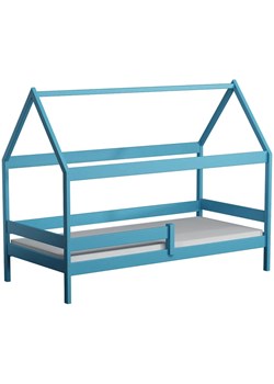 Niebieskie łóżko dziecięce domek - Petit 3X 160x80 cm ze sklepu Edinos.pl w kategorii Łóżka dziecięce - zdjęcie 172212765