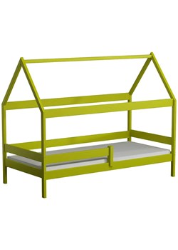Zielone łóżko do pokoju dziecięcego ze stelażem - Petit 3X 160x80 cm ze sklepu Edinos.pl w kategorii Łóżka dziecięce - zdjęcie 172212807