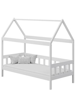 Białe skandynawskie łóżko domek  - Laros 3X 180x90 cm ze sklepu Edinos.pl w kategorii Łóżka dziecięce - zdjęcie 172213545