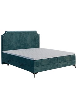 Kontynentalne łóżko boxspring 160x200 Selene - 32 kolory ze sklepu Edinos.pl w kategorii Łóżka i materace - zdjęcie 172215627