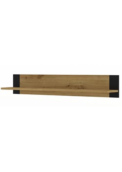 Półka ścienna dąb artisan B6-E09 ze sklepu Edinos.pl w kategorii Półki - zdjęcie 172215648